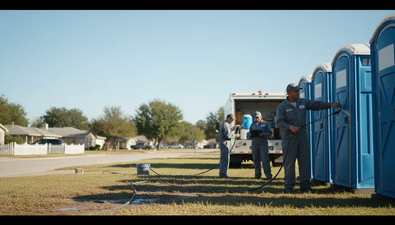 Long-Term Portable Toilet Rental in Beirne, AR near me